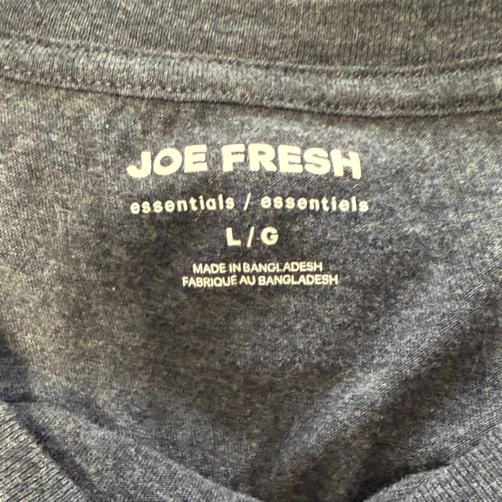 Joe Fresh Blue/Gray Tee - Picture 5 of 5